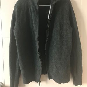 Men’s Banana Republic Merino Wool Zip Up Sweater